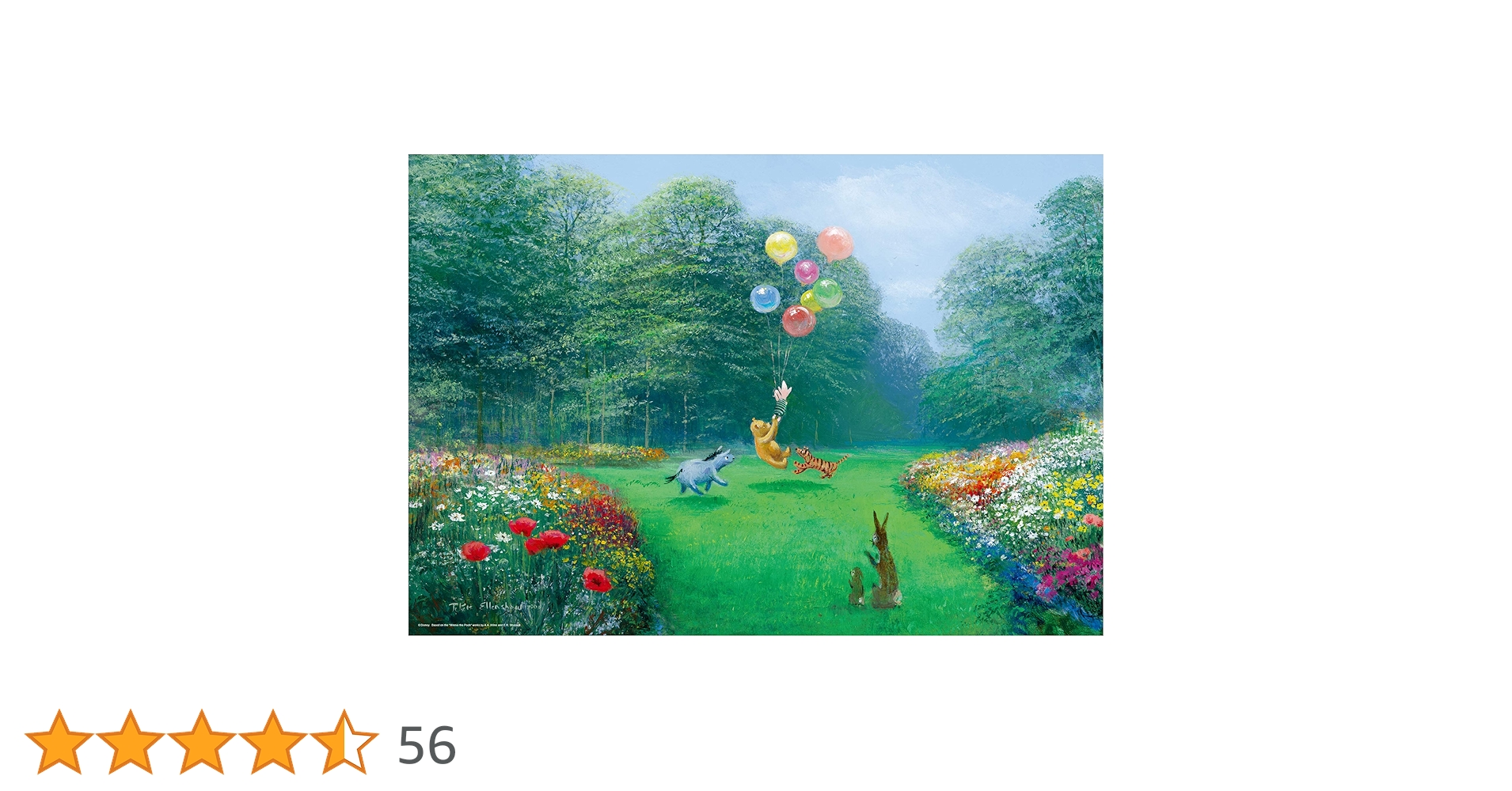 ディズニーファインアート　くまのプーさん　レスキュイングピグレッド 公式】ディズニーストア.jp | くまのプーさん ジグソーパズル